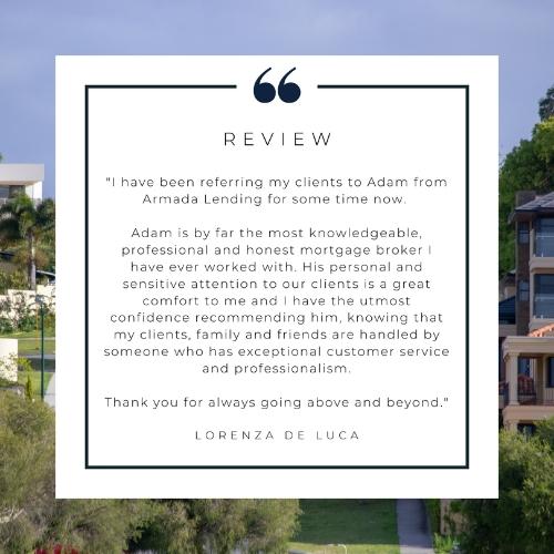 Armada Lending Testimonial - Lorenza De Luca